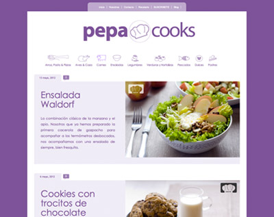 www.pepacooks.com usa nuestro servicio wordpress
